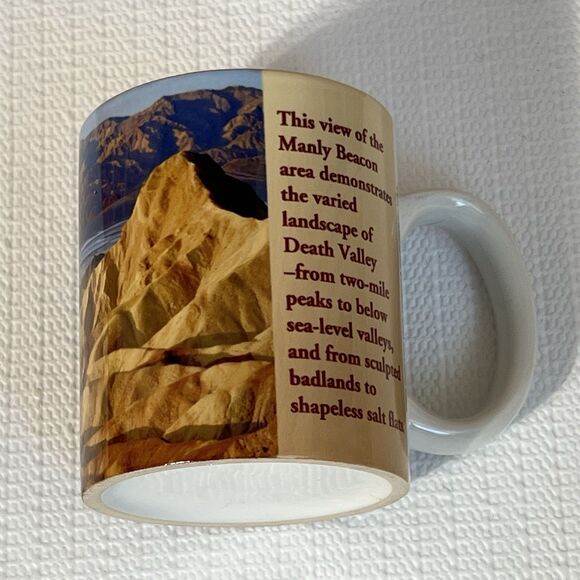 Death Valley National Park Ceramic Coffee Mug 16 oz Multi Manly Beacon Badlands - Picture 4 of 13